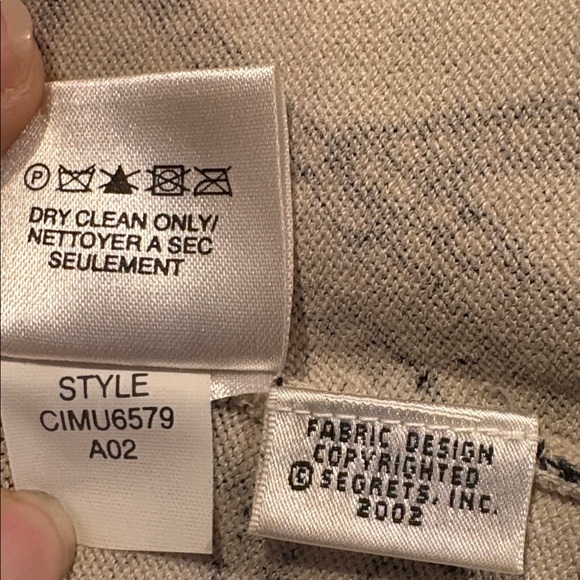 Sigrid Olsen Beige Knit Top - Picture 8 of 8